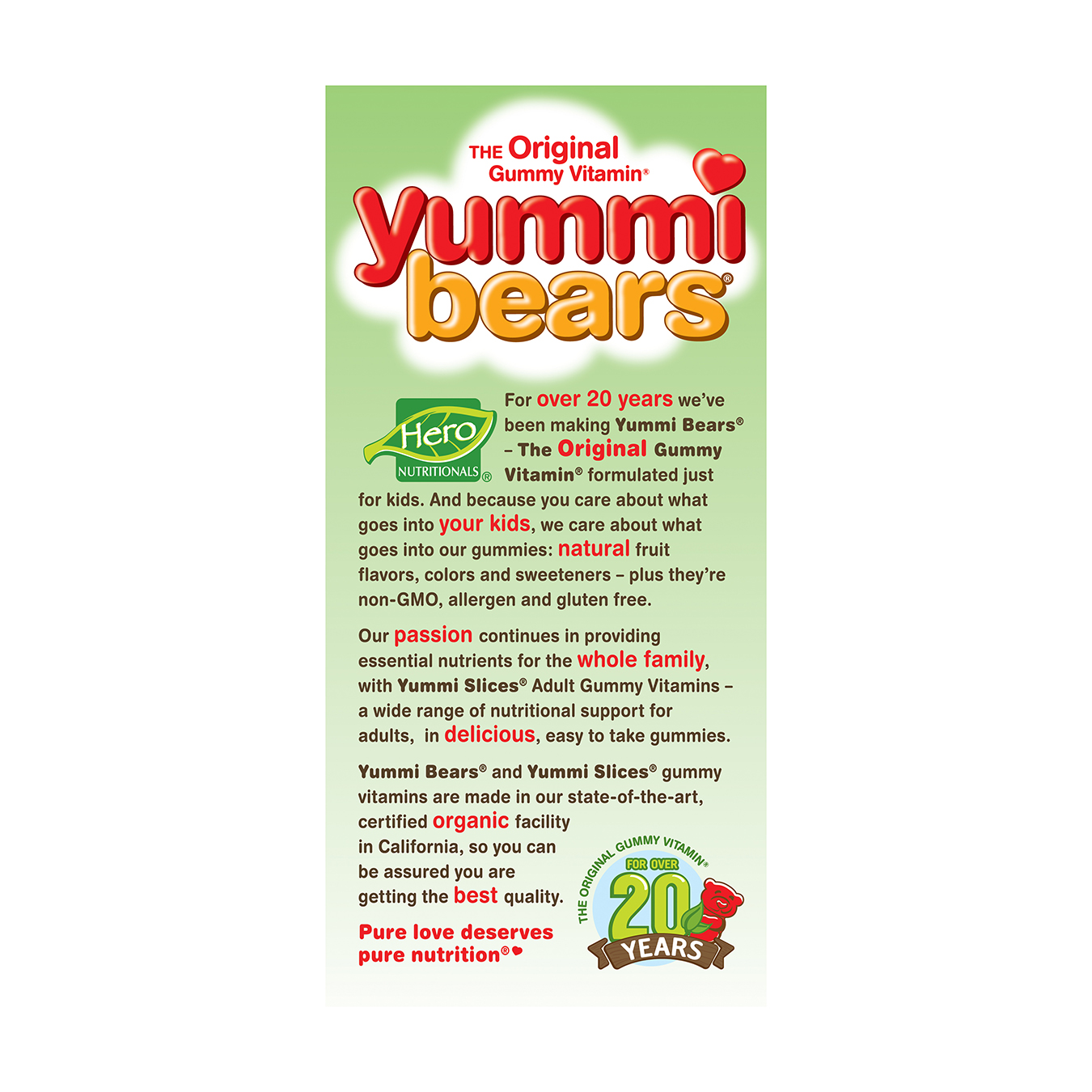 Yummi Bears- Omega 3 + DHA