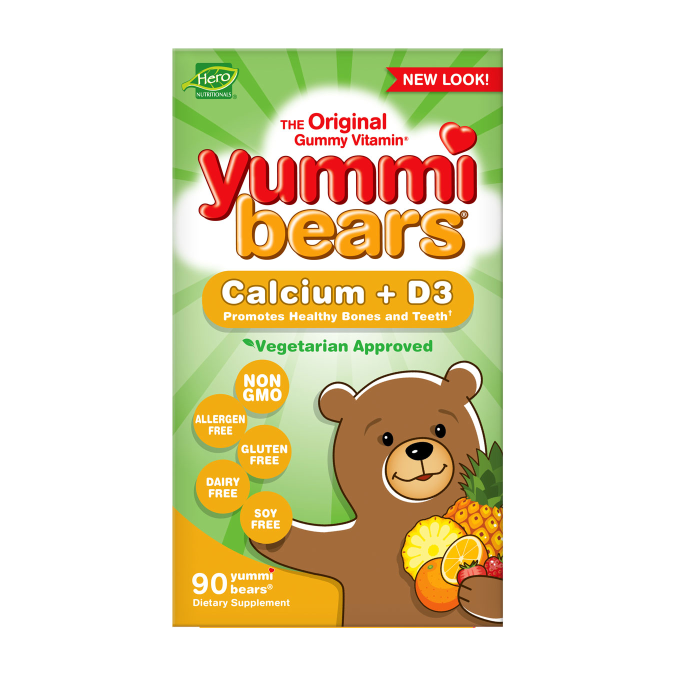 Yummi Bears- Vegetarian Calcium + Vitamin D3