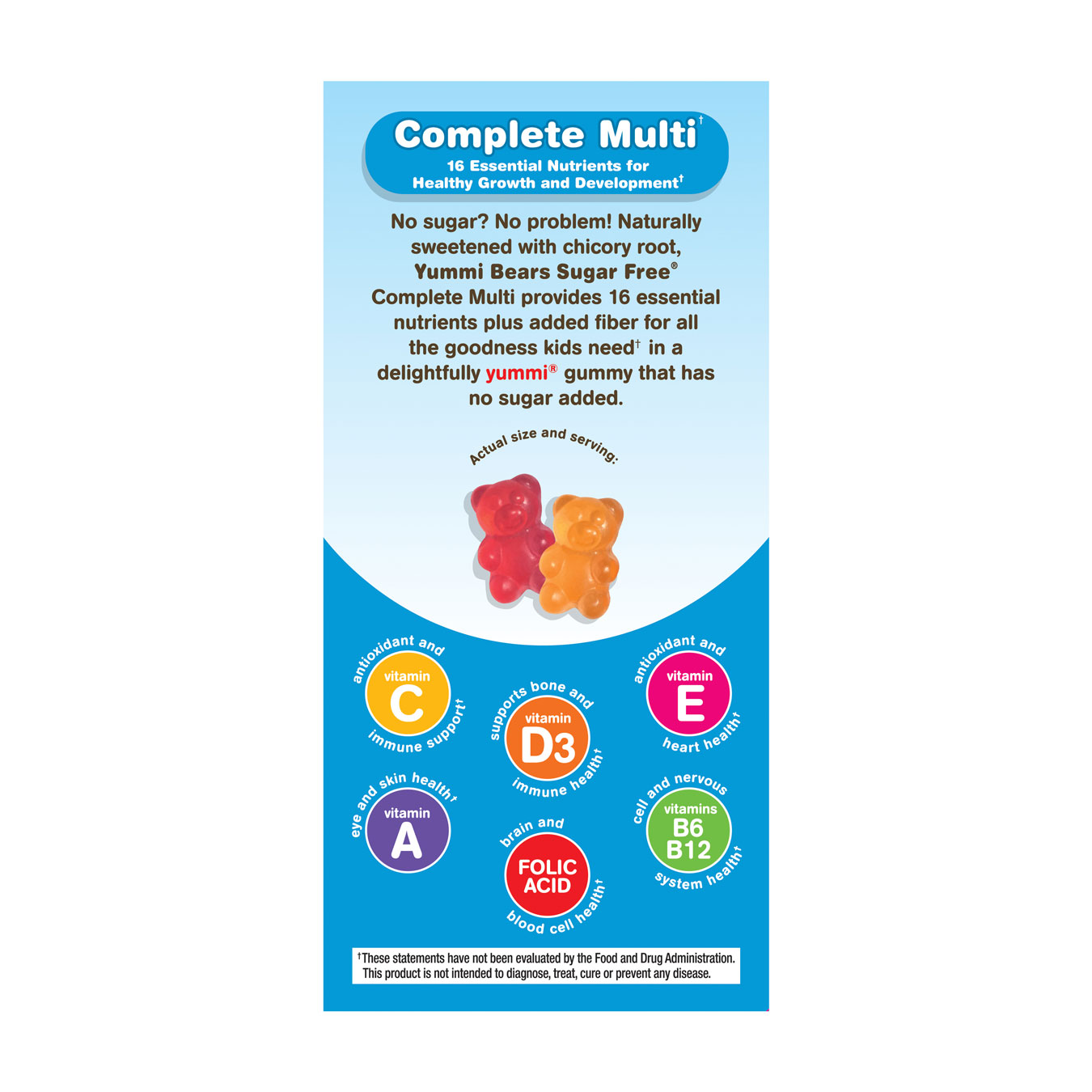 Yummi Bears- Sugar Free Multi